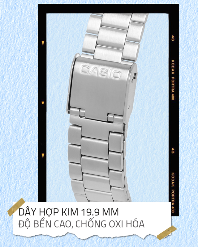 Đồng hồ Unisex Casio B640WD-1AVDF có dây đeo hợp kim sang trọng