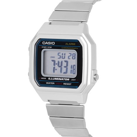 Đồng hồ CASIO 38 mm Unisex B650WD-1ADF Màu Bạc