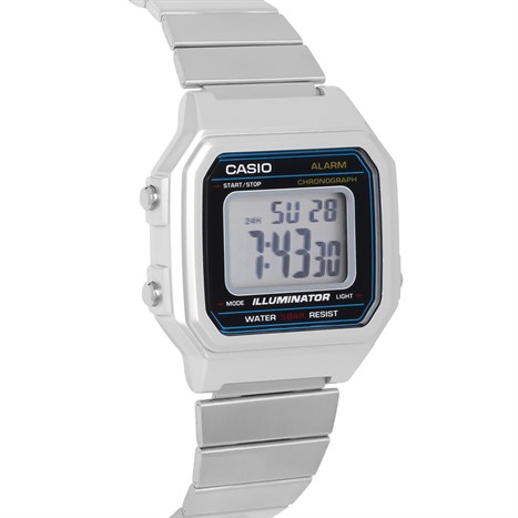 Đồng hồ CASIO 38 mm Unisex B650WD-1ADF Màu Bạc