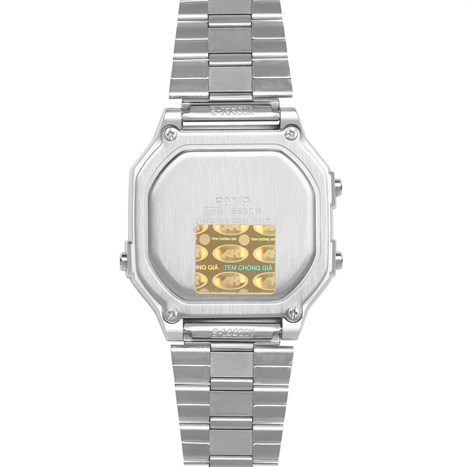 Đồng hồ CASIO 38 mm Unisex B650WD-1ADF Màu Bạc