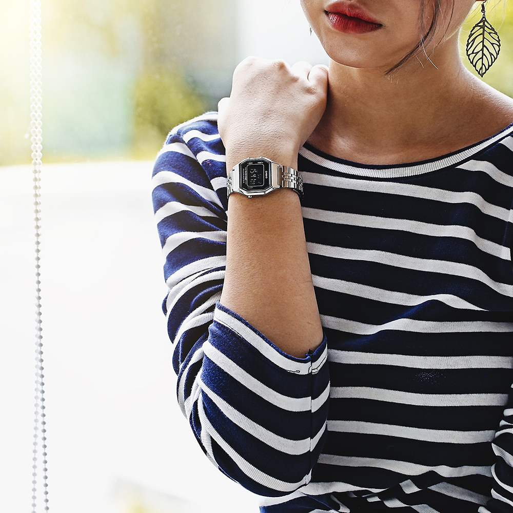 Đồng hồ CASIO 28.5 mm Unisex LA680WA-1BDF