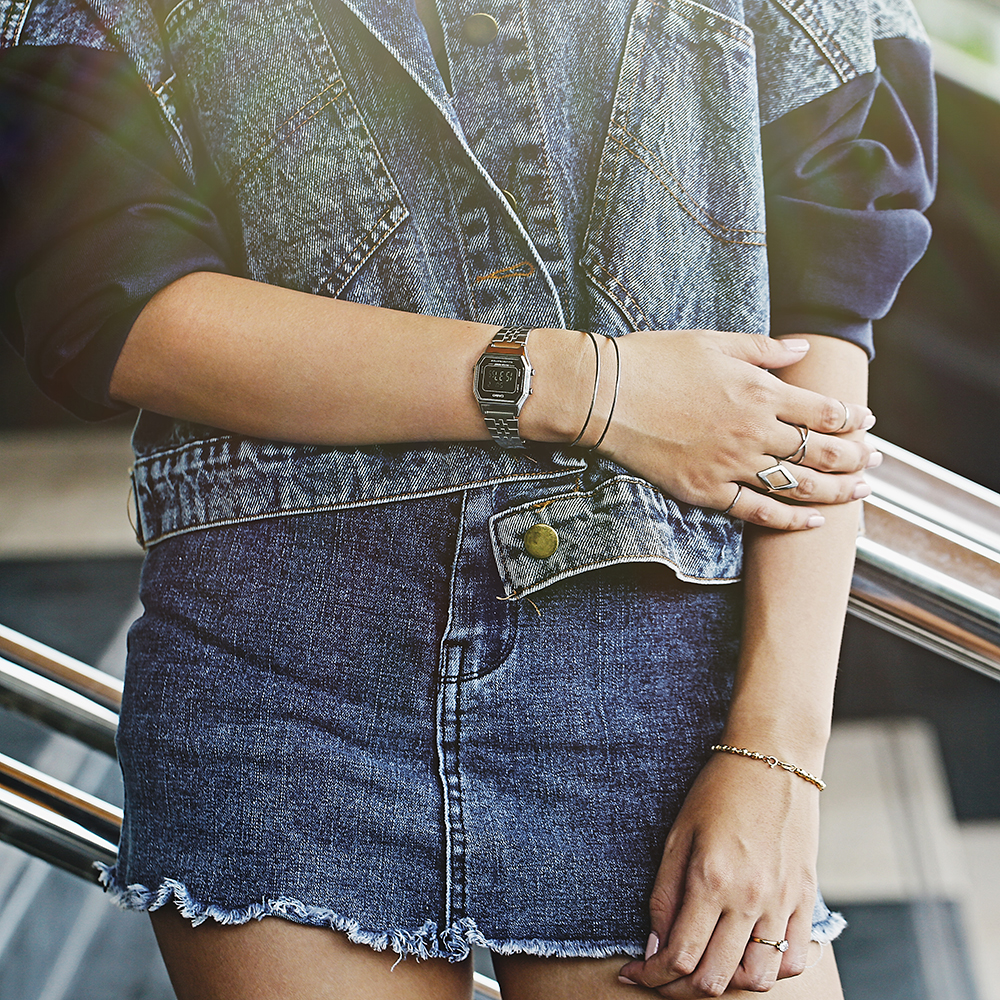 Đồng hồ CASIO 28.5 mm Unisex LA680WA-1BDF