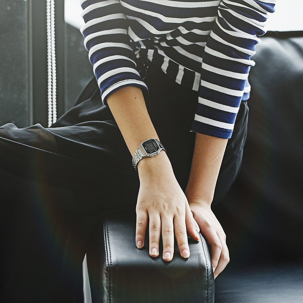 Đồng hồ CASIO 28.5 mm Unisex LA680WA-1BDF