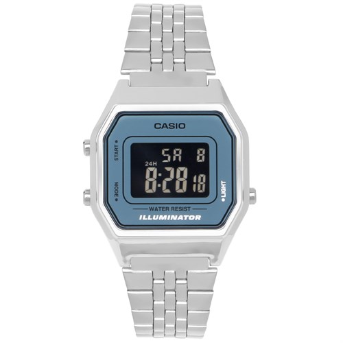 Đồng hồ CASIO 28.5 mm Unisex LA680WA-2BDF Màu Bạc