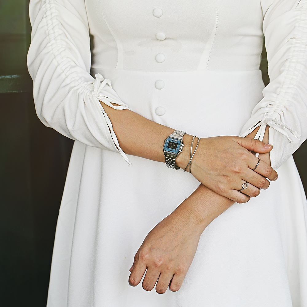 Đồng hồ CASIO 28.5 mm Unisex LA680WA-2BDF