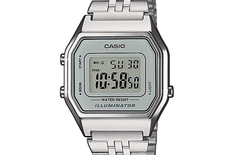 Đồng hồ CASIO 28.5 mm Unisex LA680WA-7DF Màu Bạc
