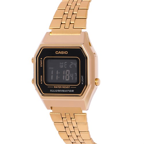 Đồng hồ CASIO 28.5 mm Unisex LA680WGA-1BDF Màu Vàng