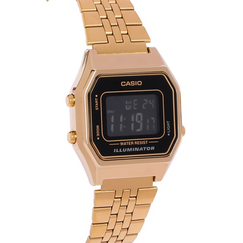 Đồng hồ CASIO 28.5 mm Unisex LA680WGA-1BDF Màu Vàng