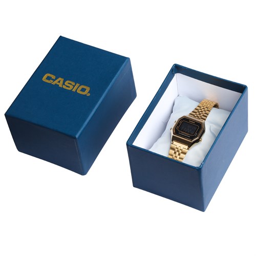 Đồng hồ CASIO 28.5 mm Unisex LA680WGA-1BDF Màu Vàng