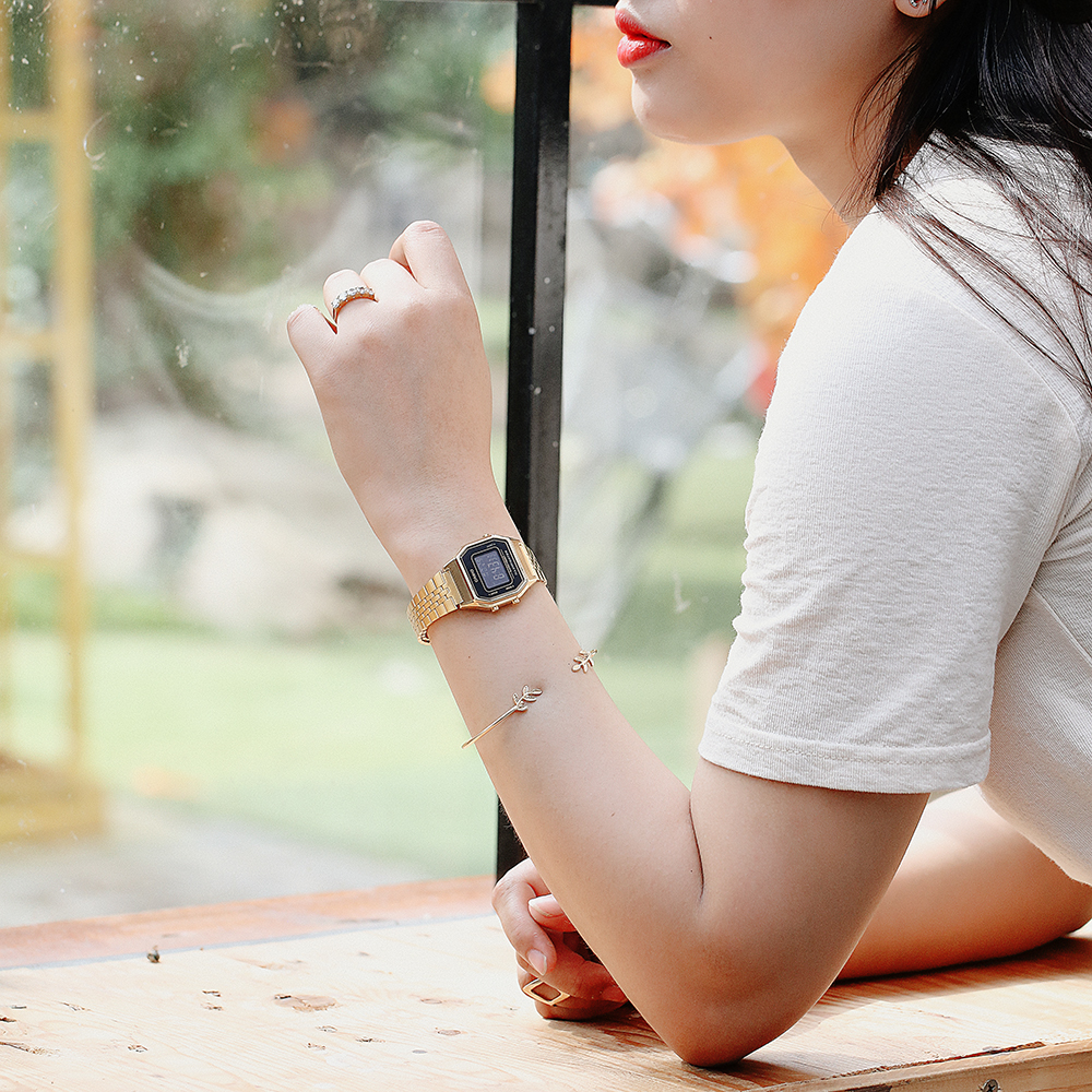 Đồng hồ CASIO 28.5 mm Unisex LA680WGA-1BDF