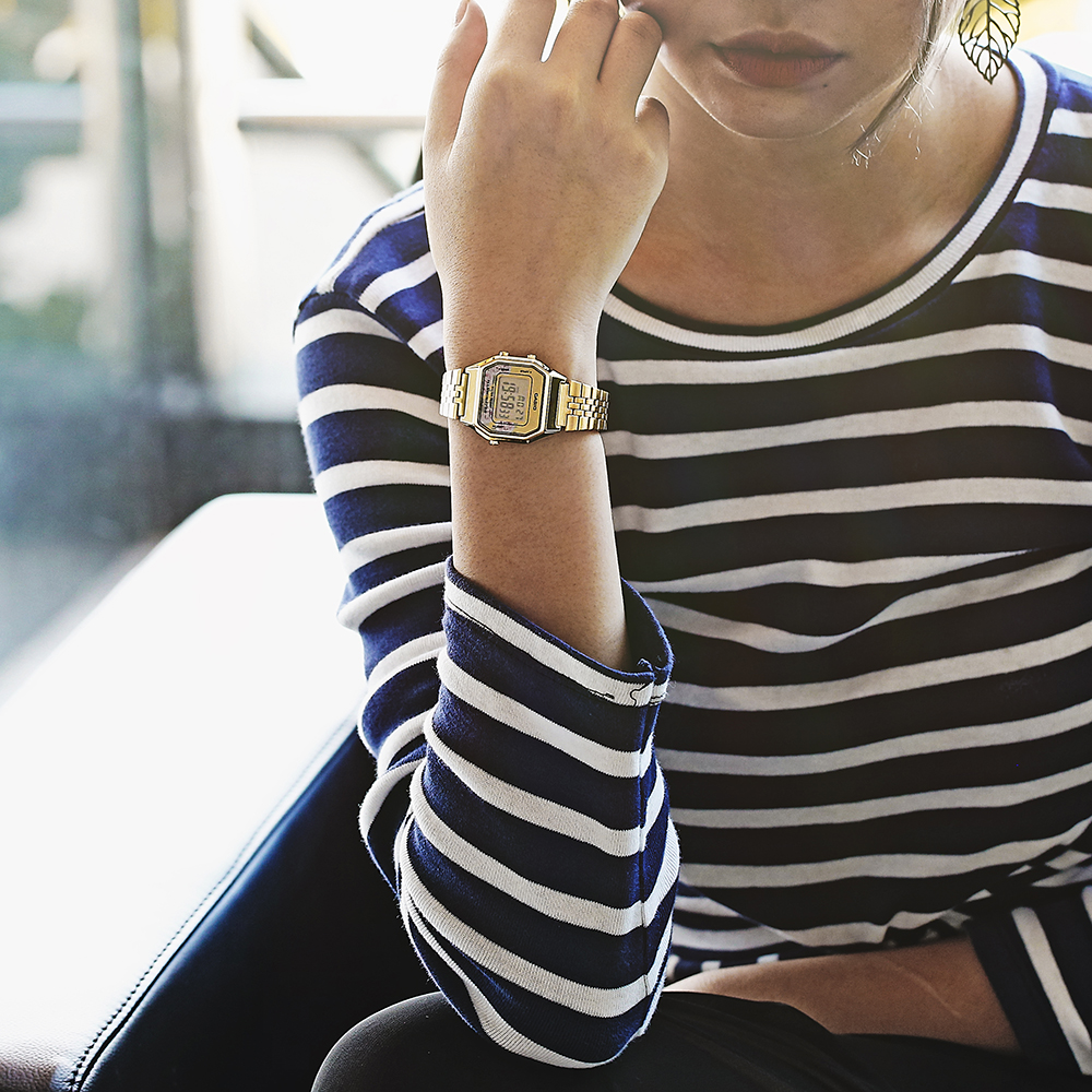 Đồng hồ CASIO 28.5 mm Unisex LA680WGA-4CDF