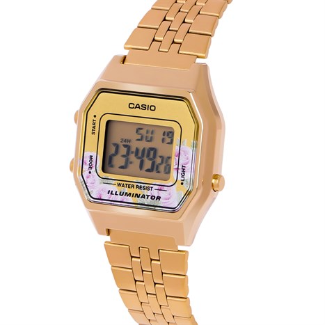 Đồng hồ CASIO 28.5 mm Unisex LA680WGA-4CDF Màu Vàng