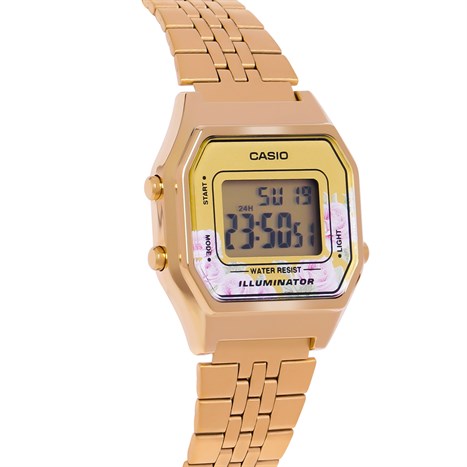 Đồng hồ CASIO 28.5 mm Unisex LA680WGA-4CDF Màu Vàng