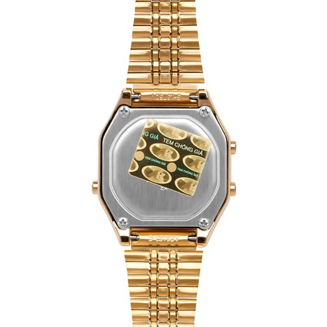 Đồng hồ CASIO 28.5 mm Unisex LA680WGA-4CDF Màu Vàng