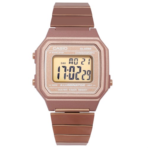 Đồng hồ CASIO 38 mm Nữ B650WC-5ADF Màu Vàng