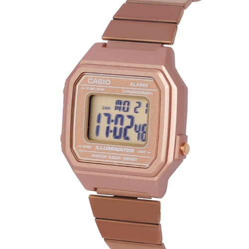Đồng hồ CASIO 38 mm Nữ B650WC-5ADF Màu Vàng