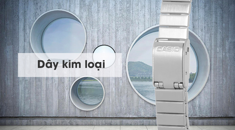 Đồng hồ Nữ Casio LA670WA-4SDF với dây đeo kim loại Đồng hồ Nữ Casio LA670WA-4SDF với dây đeo kim loại