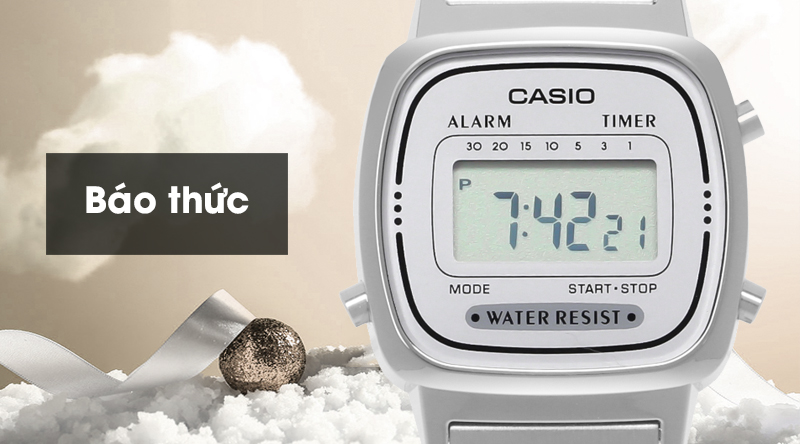 Đồng hồ Nữ Casio LA670WA-7SDF có báo thức tiện lợi Đồng hồ Nữ Casio LA670WA-7SDF có báo thức tiện lợi