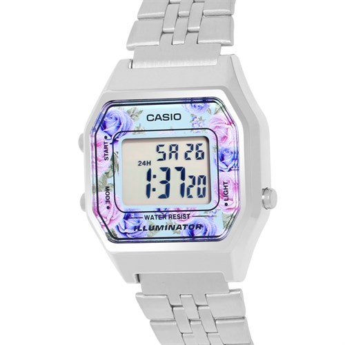Đồng hồ Nữ Casio LA680WA-2CDF Màu Bạc