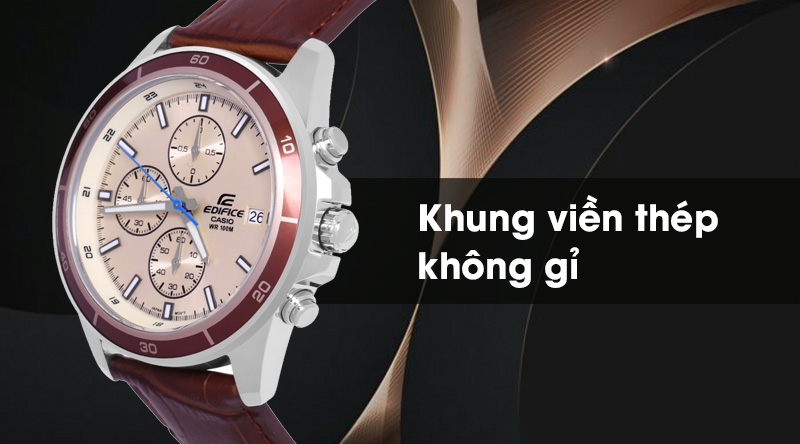 Đồng hồ Nam Edifice Casio EFR-526L-7BVUDF có khung viền cứng cáp Đồng hồ Nam Edifice Casio EFR-526L-7BVUDF có khung viền cứng cáp