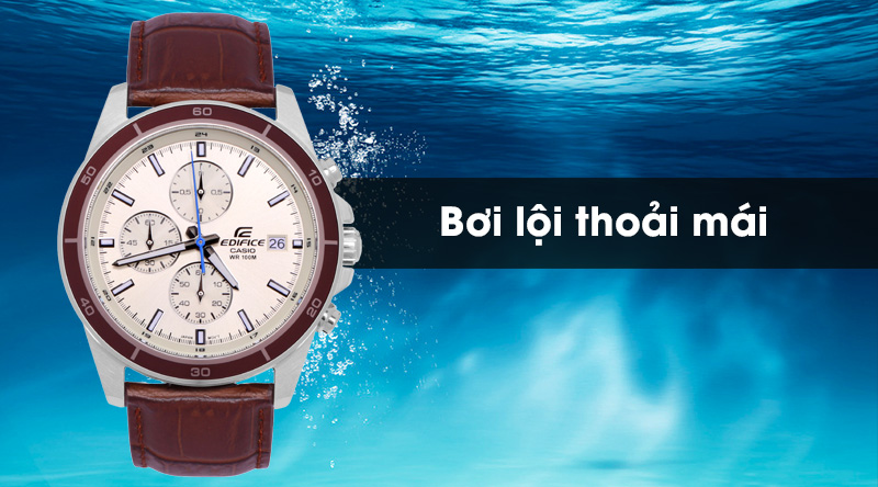 Đồng hồ Nam Edifice Casio EFR-526L-7BVUDF chống nước 10 ATM Đồng hồ Nam Edifice Casio EFR-526L-7BVUDF chống nước 10 ATM