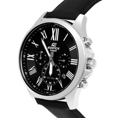 Đồng hồ Nam Edifice Casio EFV-500L-1AVUDF Màu Đen