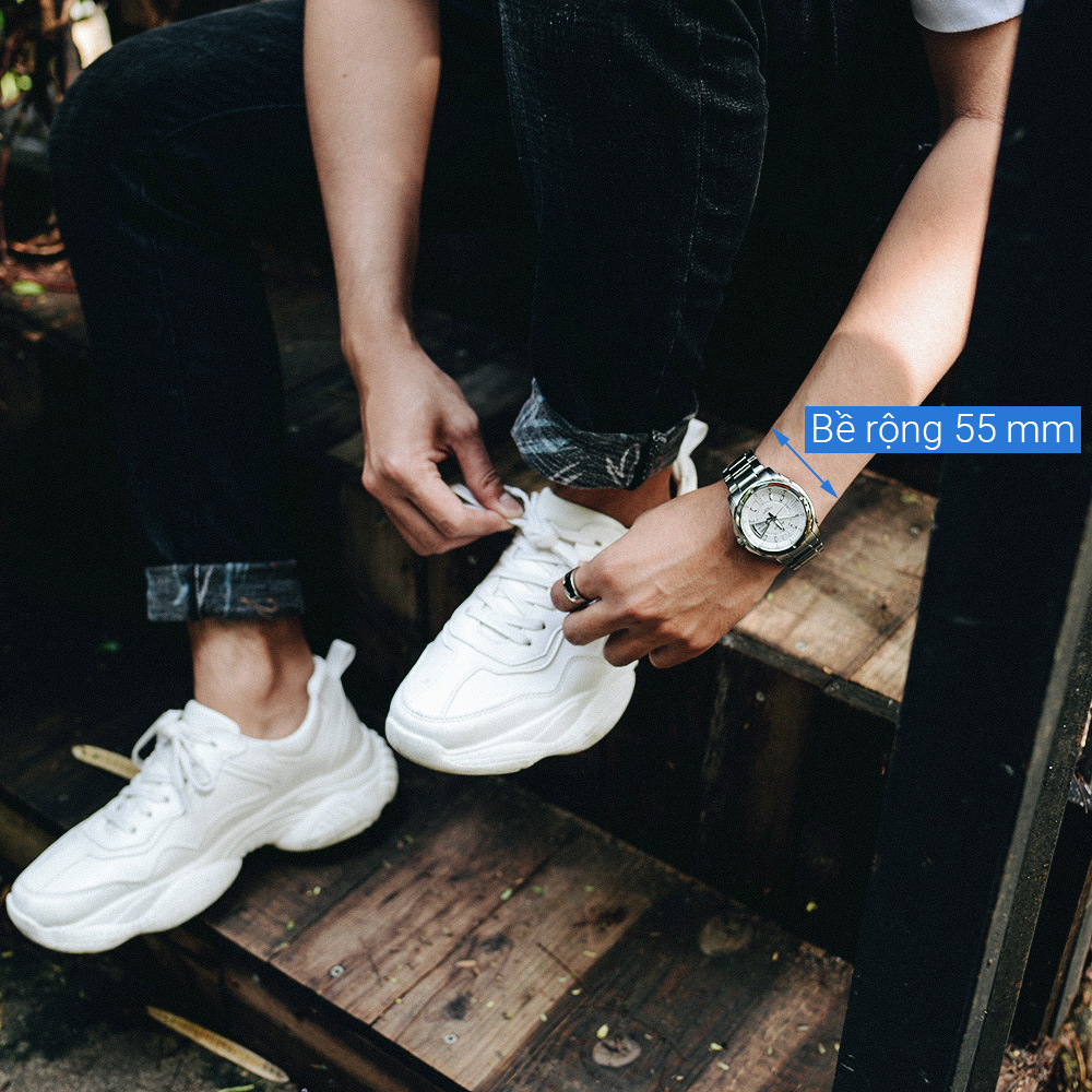 Đồng hồ EDIFICE CASIO 43.3 mm Nam EF-129D-7AVUDF