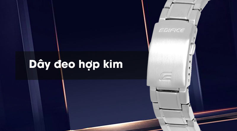 Đồng hồ nam Edifice Casio EF-334D-7AVUDF có dây đeo bền chắc