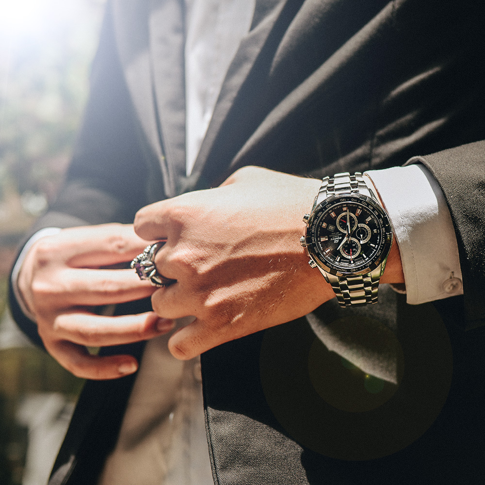 Đồng hồ EDIFICE CASIO 45 mm Nam EF-539D-1AVUDF