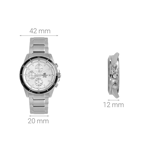 Đồng hồ EDIFICE CASIO 42 mm Nam EFR-526D-7AVUDF Màu Bạc