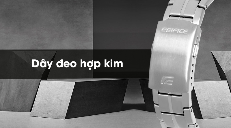 Đồng hồ Nam Edifice Casio EFR-556D-1AVUDF có dây đeo chắc chắn