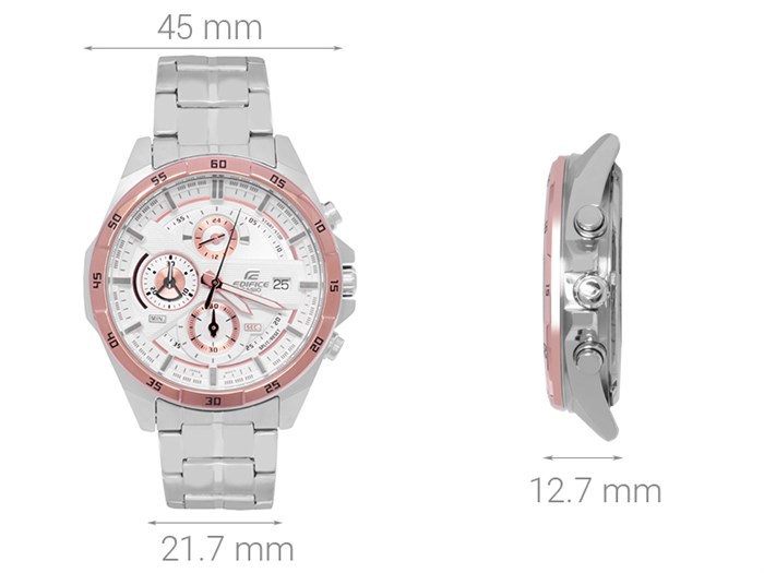 Đồng hồ Nam Edifice Casio EFR-556DB-7AVUDF Màu Bạc