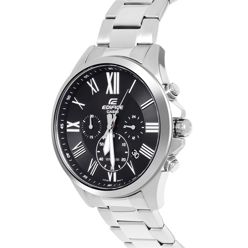 Đồng hồ EDIFICE CASIO 45.2 mm Nam EFV-500D-1AVUDF Màu Bạc