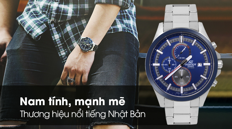 Đồng hồ Nam Edifice Casio EFV-520RR-2AVUDF thiết kế nam tính Đồng hồ Nam Edifice Casio EFV-520RR-2AVUDF thiết kế nam tính