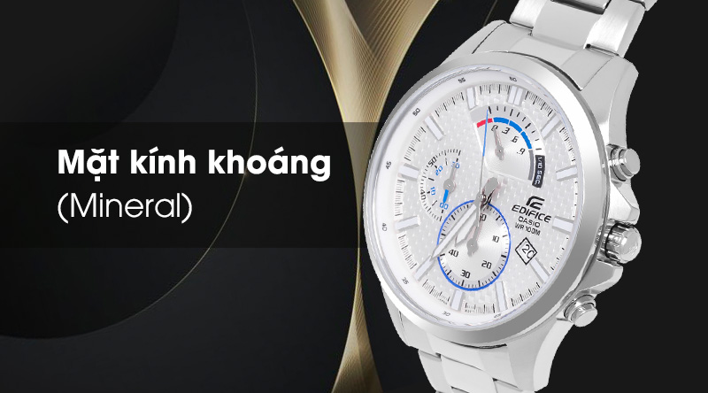 Đồng hồ nam Edifice Casio EFV-530D-7AVUDF có mặt kính khoáng Đồng hồ nam Edifice Casio EFV-530D-7AVUDF có mặt kính khoáng