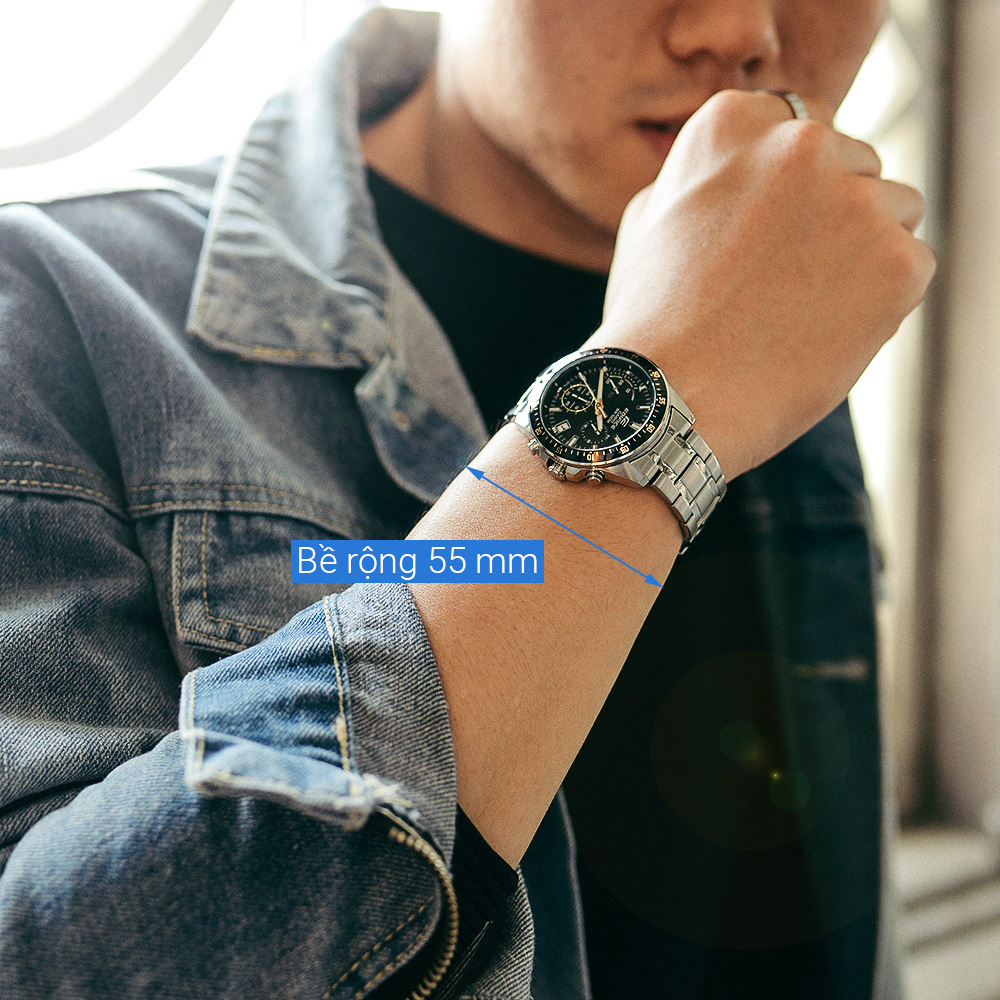 Đồng hồ Nam Edifice Casio EFV-540D-1A9VUDF