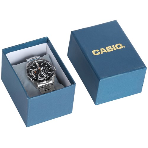Đồng hồ Edifice Casio 42 mm Nam EFV-570D-1AVUDF Màu Bạc