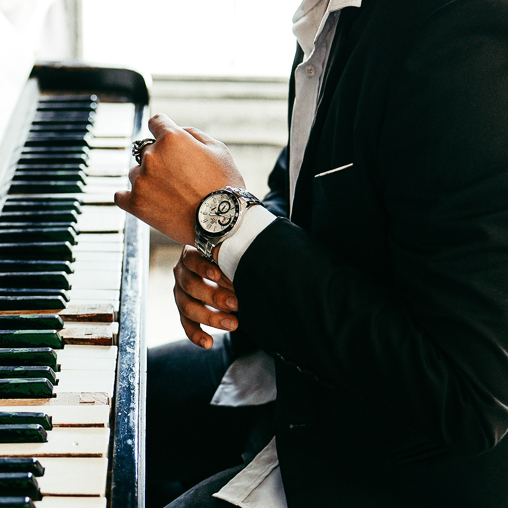 Đồng hồ EDIFICE CASIO 42 mm Nam EFV-570D-7AVUDF