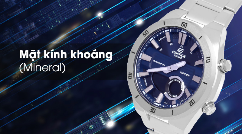 Đồng hồ nam Edifice Casio ERA-110D-2AVDF có mặt kính trong suốt Đồng hồ nam Edifice Casio ERA-110D-2AVDF có mặt kính trong suốt