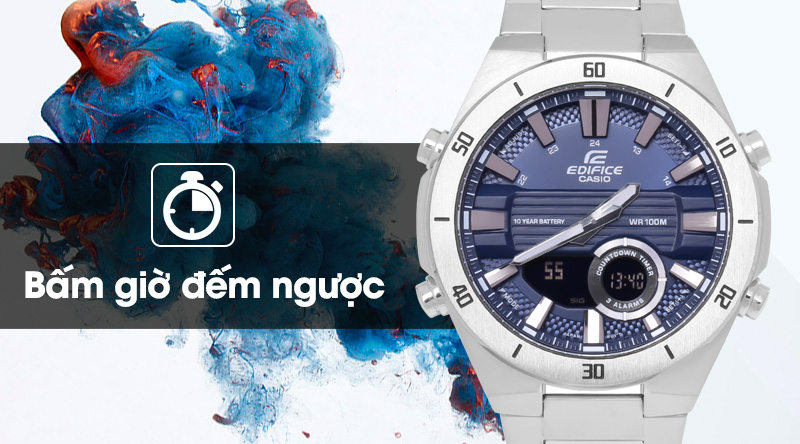 Đồng hồ nam Edifice Casio ERA-110D-2AVDF có bấm giờ đếm ngược Đồng hồ nam Edifice Casio ERA-110D-2AVDF có bấm giờ đếm ngược