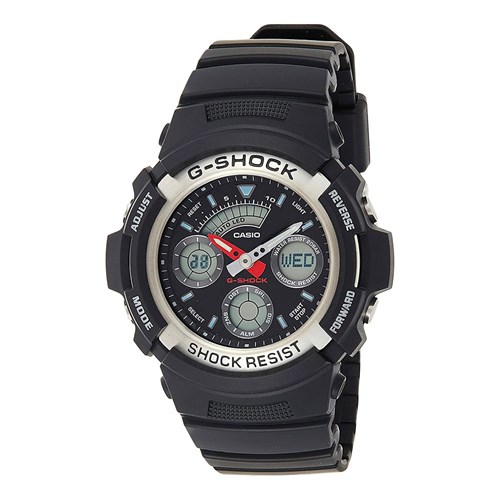 Đồng hồ G-SHOCK 46.1 mm Nam AW-590-1ADR Màu Đen