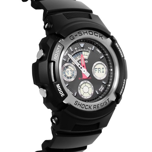 Đồng hồ G-SHOCK 46.1 mm Nam AW-590-1ADR Màu Đen