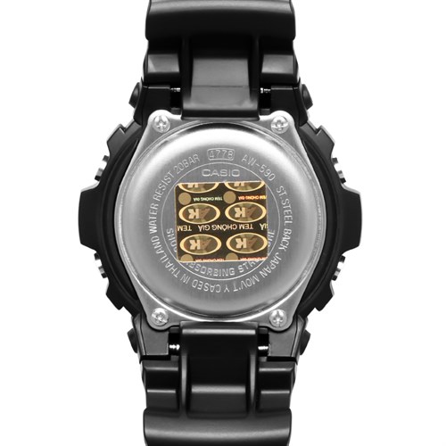 Đồng hồ G-SHOCK 46.1 mm Nam AW-590-1ADR Màu Đen