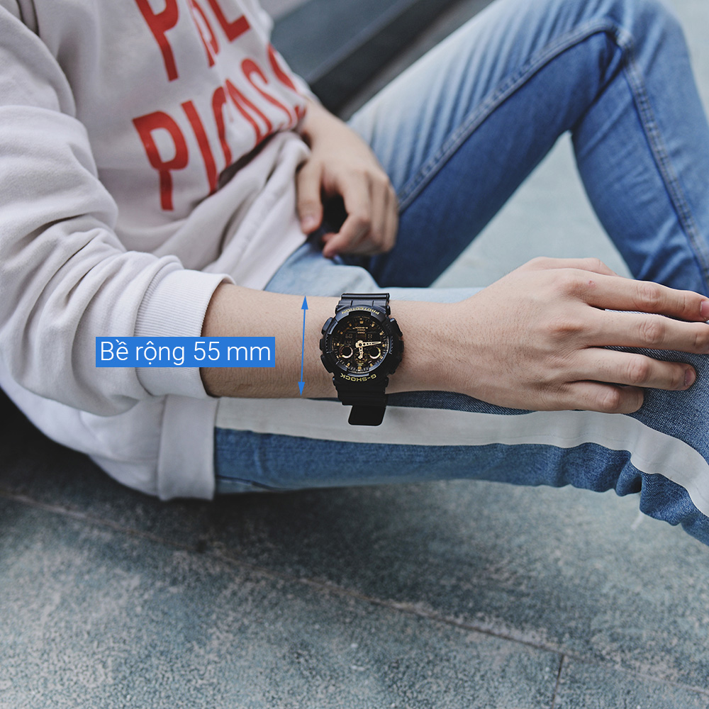 Đồng hồ G-SHOCK 50.8 mm Nam GA-100CF-1A9DR