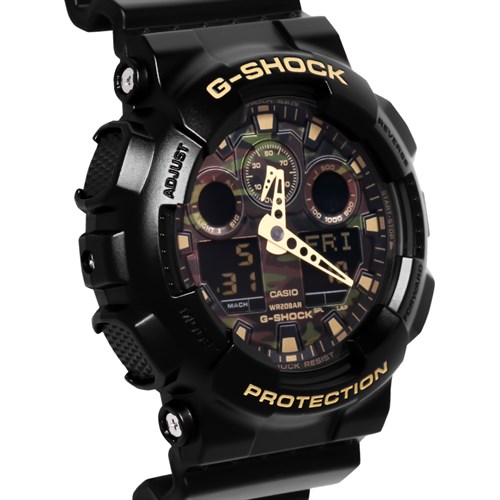 Đồng hồ G-SHOCK 50.8 mm Nam GA-100CF-1A9DR Màu Đen
