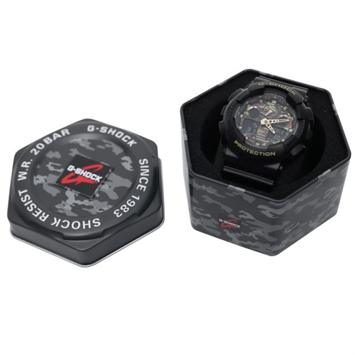 Đồng hồ G-SHOCK 50.8 mm Nam GA-100CF-1A9DR Màu Đen
