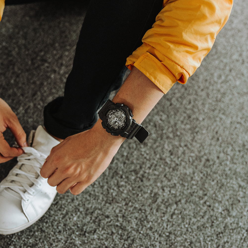 Đồng hồ G-SHOCK 50.8 mm Nam GA-100CF-8ADR