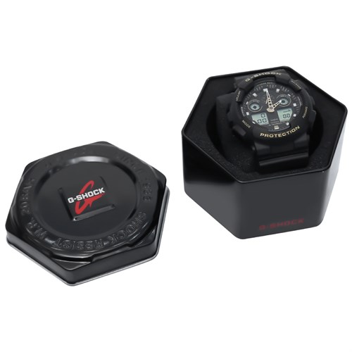 Đồng hồ G-SHOCK 50.8 mm Nam GA-100GBX-1A9DR Màu Đen