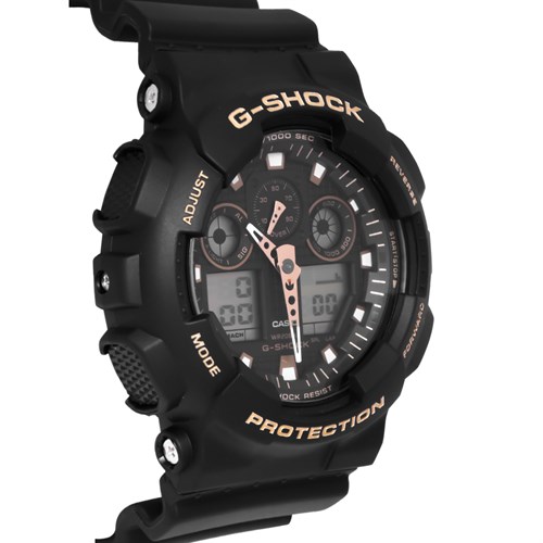 Đồng hồ G-SHOCK 50.8 mm Nam GA-100GBX-1A9DR Màu Đen