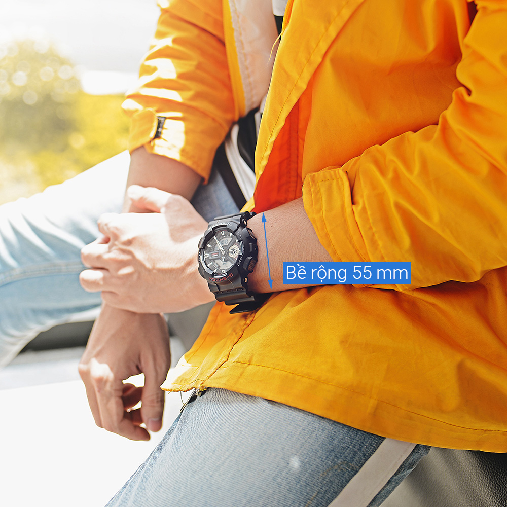 Đồng hồ G-SHOCK 50.6 mm Nam GA-110-1ADR